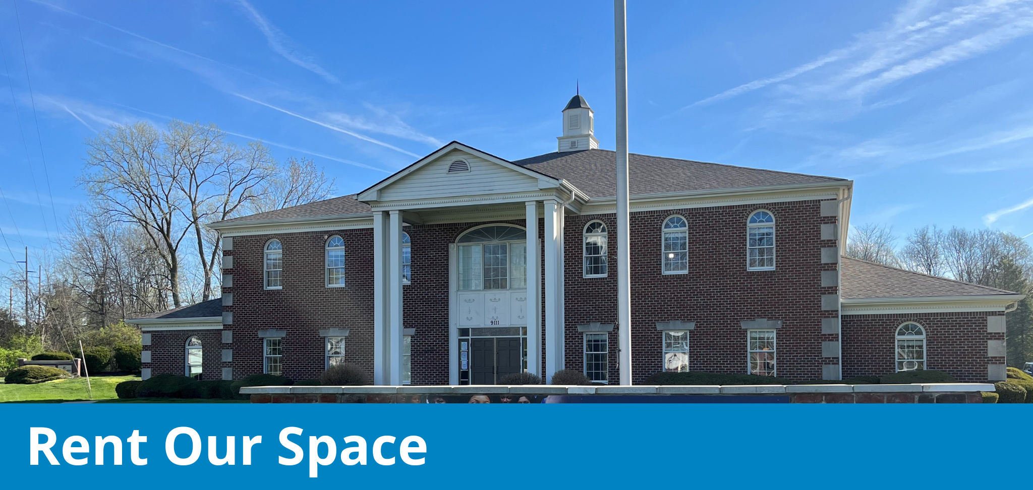 Rent our space header